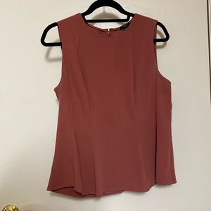 Ann Taylor Petite L Peplum Tank